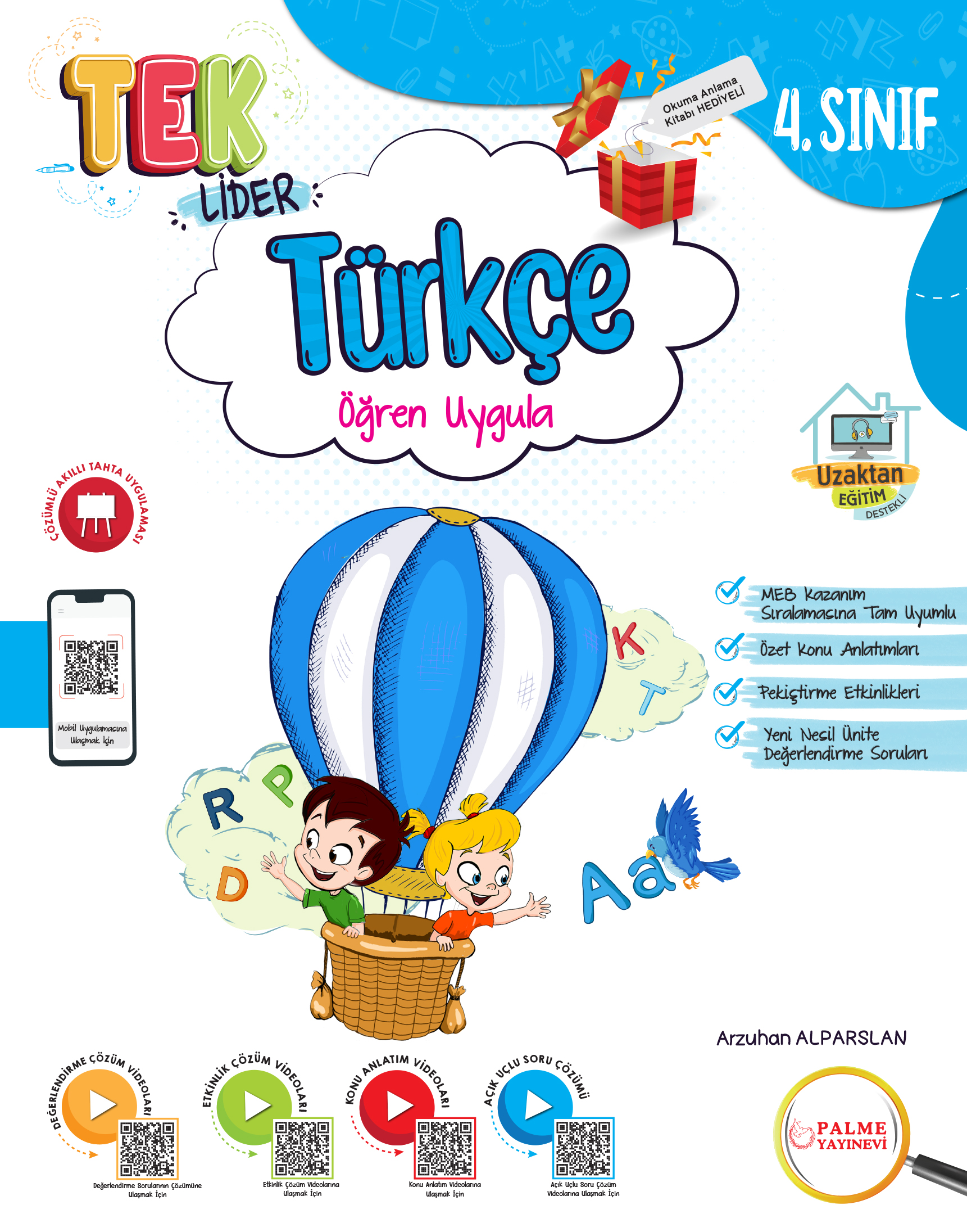 4. SINIF TÜRKÇE ÖĞREN UYGULA KİTABI (ÇEK KOPAR ÇALIŞ)